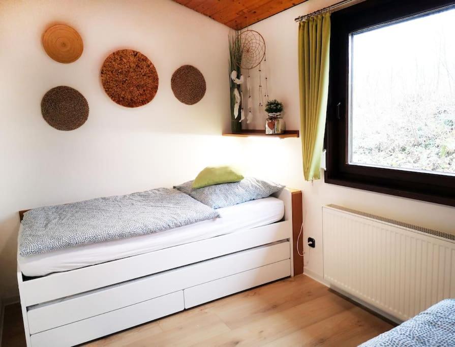 Ferienhaus Lena Im Sauerland Direkt Am Hennesee Meschede Esterno foto