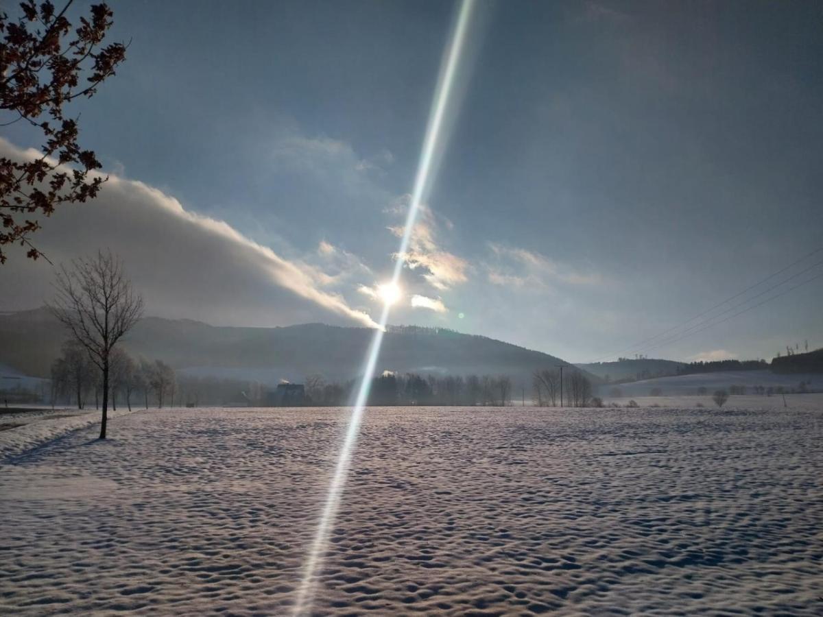 Ferienhaus Lena Im Sauerland Direkt Am Hennesee Meschede Esterno foto